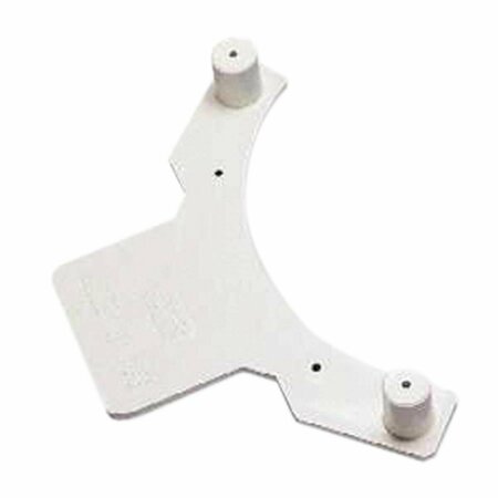 FABRICATION ENTERPRISES Raised Toilet Seat, Slip-On Bracket 43-2580